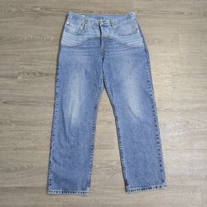 Levi's 501 Premium 90s Button FlyWestern Ironic Iconic Blue Jean Womens Sz 30x30